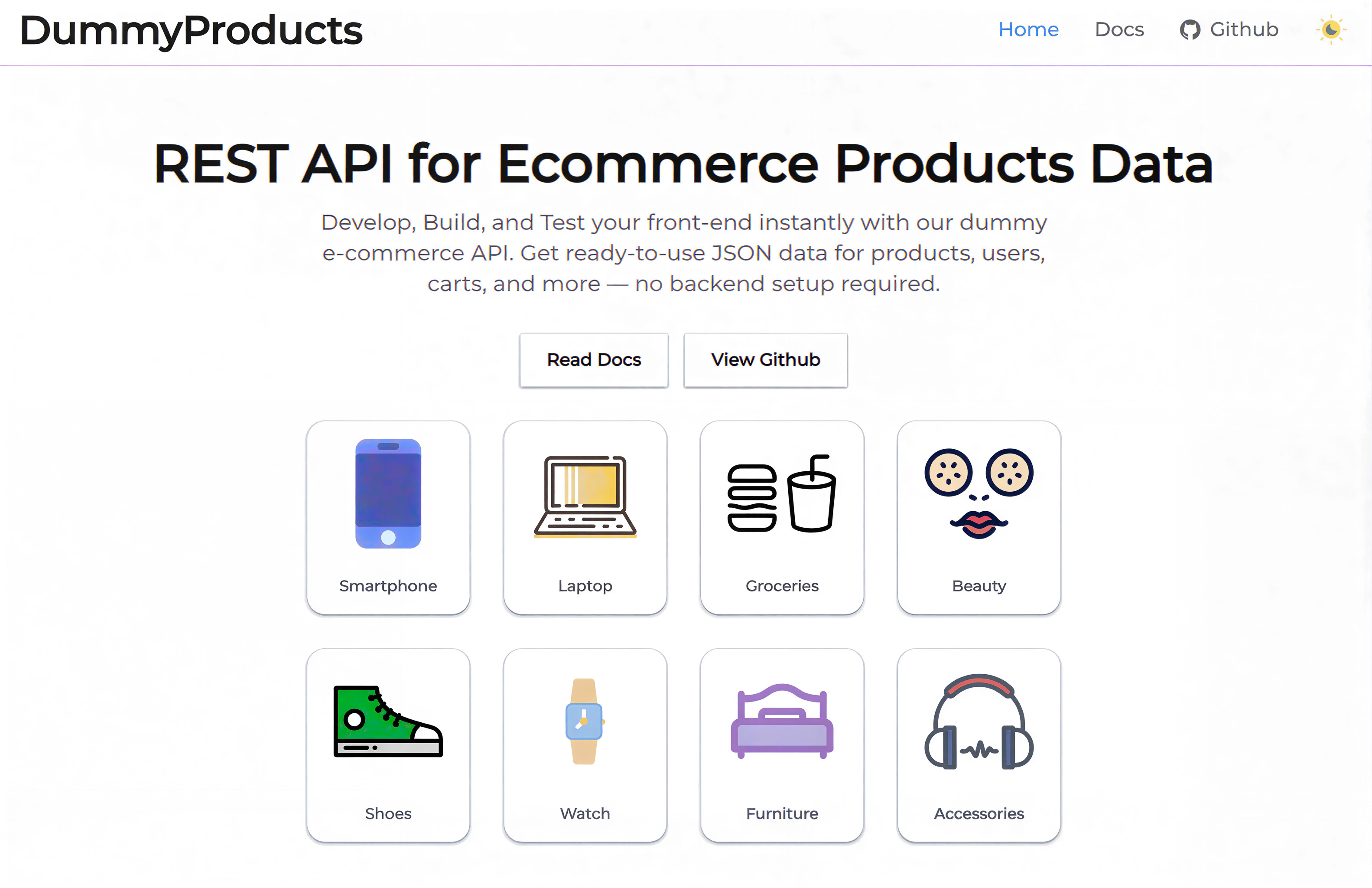 Products API