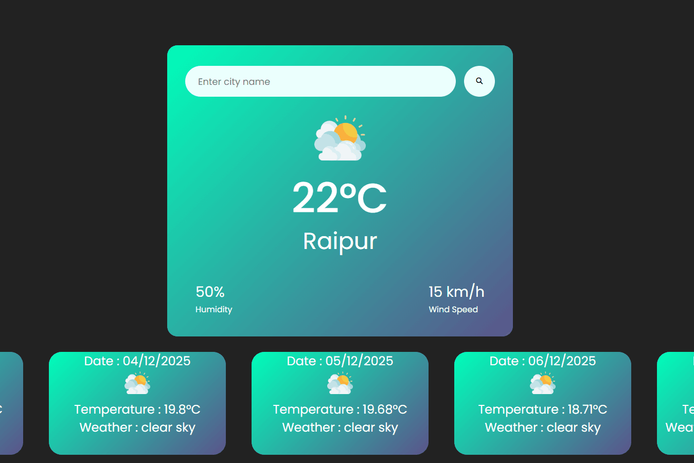 Weather App